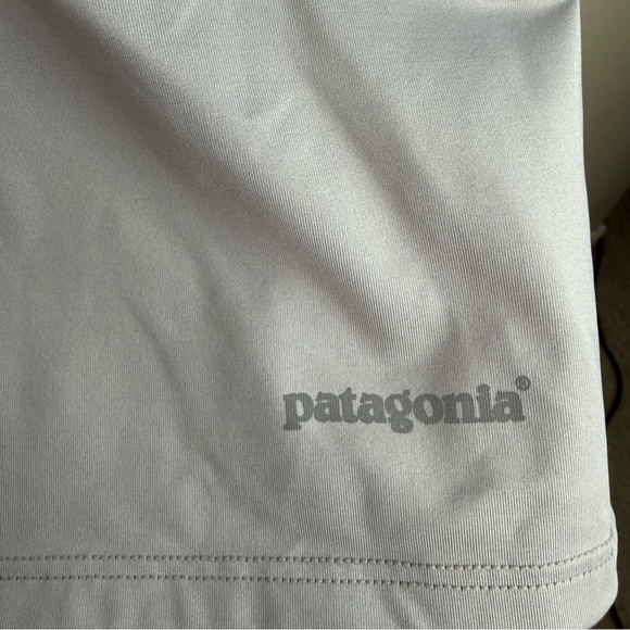 Patagonia Light Gray Women's Short Sleeve Tee - Picture 3 of 4